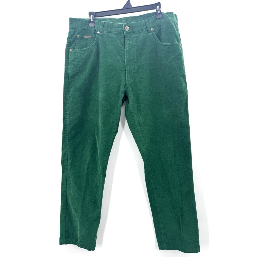 Peter Christian Mens 38x30 Corduroy Pants Soft Trousers Chino 5-Pocket Casual